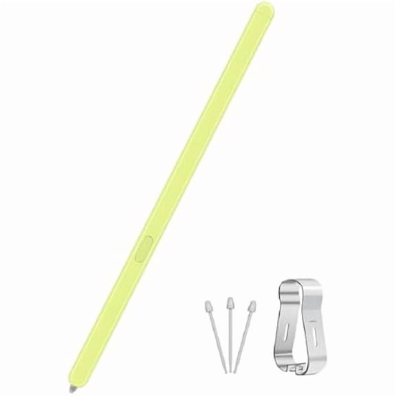 Galaxy Z Fold 6/Fold 5 Slim S Pen Fold Edition 4096 Pressure Levels Compatible with Galaxy Z Fold 6/5 Phones Only, Fold 5 Pen Slim 1.5mm Pen Tip, with 3*Tips (Green)