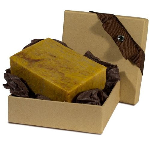 Fabuloso jabón Frannie Patchouli natural hecho con aceites esenciales puros, juego de regalo de 4 oz (paquete de 1)