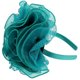 thumbnail image 3 of KAKOWELY Diadema de flores de encaje grande vintage para boda, diadema de flores para novia, diadema de encaje floral, 3 of 5