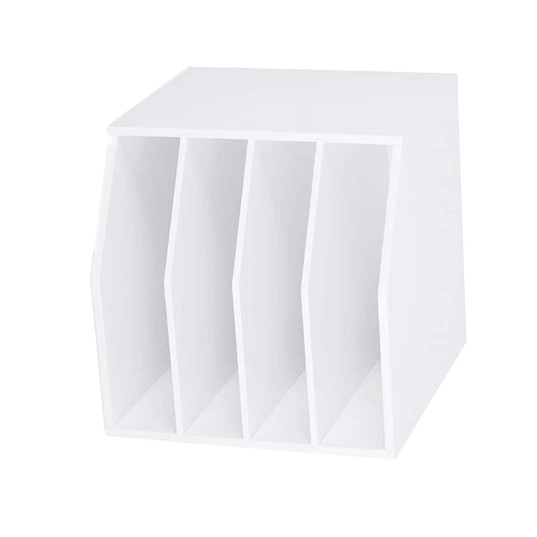 Simply Tidy White Adjustable Modular Panel Cube 16 X 16 X 16 Scuffed  Corners