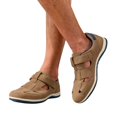 thumbnail image 4 of Atlas For Men Mens Split Leather Hook and Loop Sandals, 4 of 5