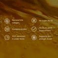 thumbnail image 5 of Liquid Collagen Protein Shot, 17g Clear Protein Nano-Hydrolyzed Grass Fed Collagen - Orange Creme, 5 of 6