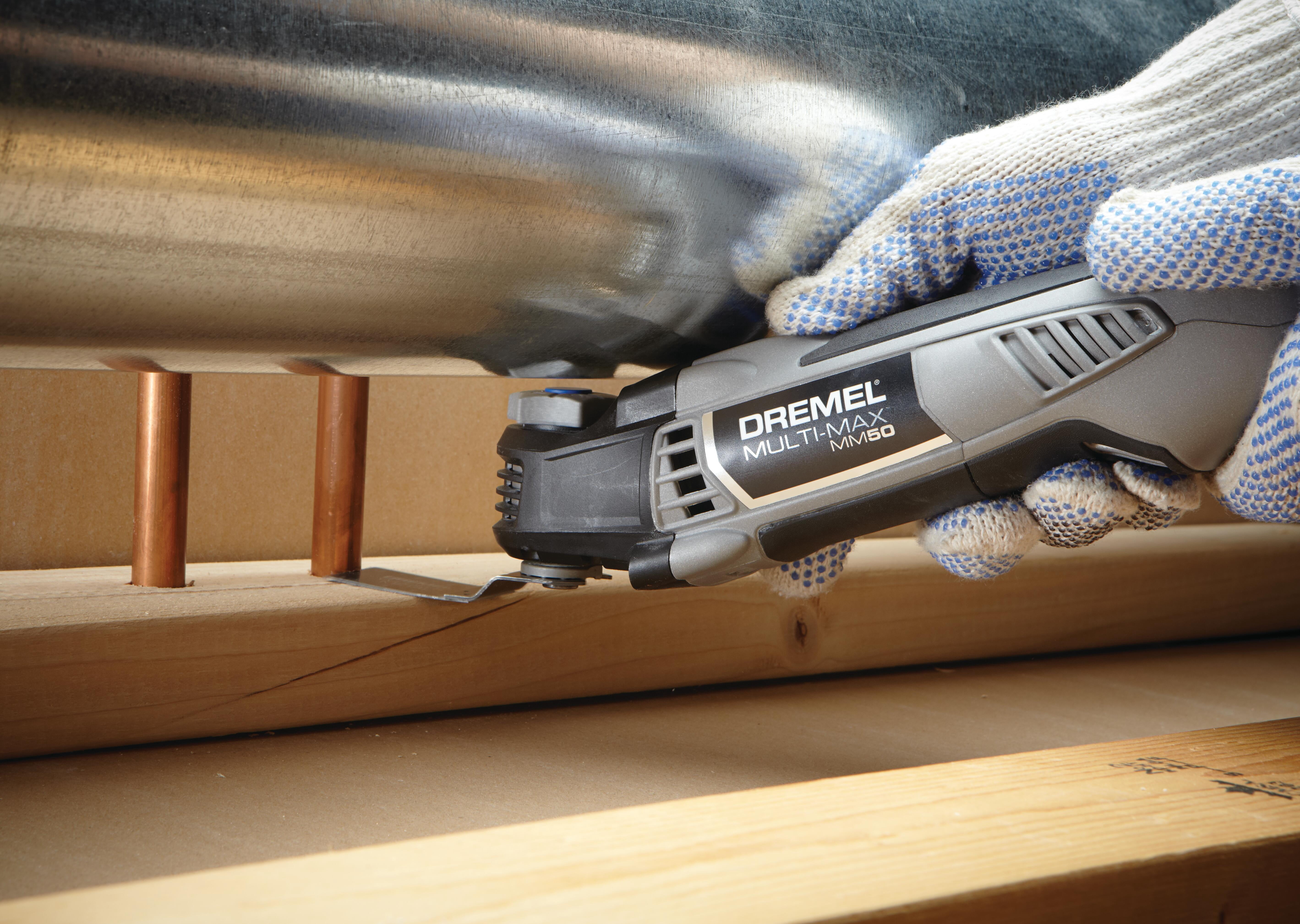 Dremel MM482 Universal Quick Fit Bi- Metal Wood & Metal Flush Cut Oscillating Blade