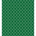thumbnail image 3 of Quatrefoil Duvet Cover Set, 4 Leaf Clover Flower on Moroccan Trellis Mosaic Pattern Traditional Digital Print, Decorative 3 Piece Bedding Set with 2 Pillow Shams, Queen Size, Green, by Ambesonne, 3 of 3