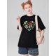 thumbnail image 1 of Letter And Cartoon Graphic Tee Graphic Tees Women TopsFather's Day, Mother's Day, New Year, Spring FCamisetas para mujer, lindas camisetas con estampado gráfico, de manga corta, estilo casual, para ve, 1 of 7