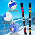thumbnail image 3 of Sangles de Ski Réglables Bande de Rangement pour Skis Bande de Fixation de Ski Cravate de Rangement de Ski avec Coussin Protecteur Accessoires de Skis Sport d'Hiver, 3 of 5