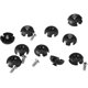 thumbnail image 3 of Paquete de 10 hebillas de fijación para Kayak, hebilla de cuerda redonda, hebilla de cuerda expandible, hebilla de cuatro estrellas con tornillo, 3 of 5