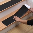 thumbnail image 1 of Mbigm Paquete De 12 Peldaños De Escalera Antideslizantes Para Exteriores – Tiras Adhesivas De Cinta De Agarre Antideslizantes De 6 "X 24" - Tracción Resistente Para Escalones, Cubiertas De Escaleras, 1 of 5