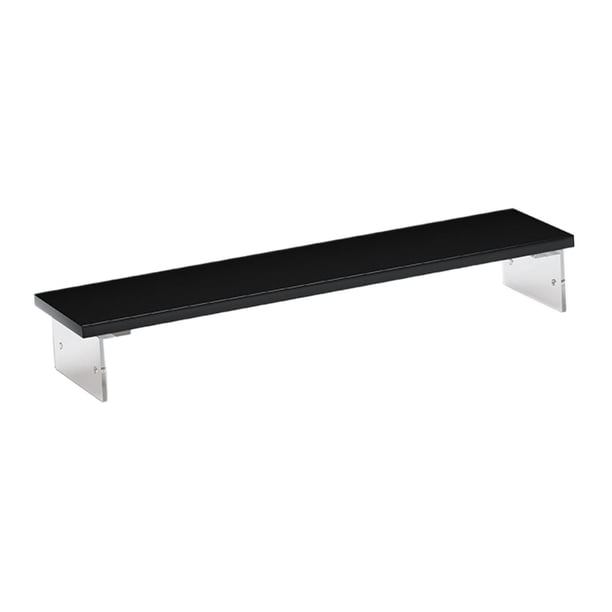 Soporte elevador de Estante para Estante elevador de escritorio Suministros de oficina Organizador de mesa Soporte de de Negro