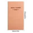 thumbnail image 3 of A6 Notebook Planner Organizer Daily Journal 128 Pages Writing Pad Memo Book Travel Diary All Ages Planner​(C), 3 of 5