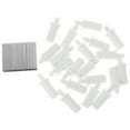 Guiyong 40pcs Shutter Repair Kit Plantation Shutter Staples Shutter Pins Louver Staples for