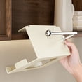 thumbnail image 5 of Wall Mounted Tissue Holder and Face Towel Storage Box for Bathroom – Under Mirror Cabinet Stainless Steel Dispenser, No Drilling, Space Saving Toilet Paper and Hand Towel Organizer, 5 of 6