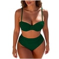 thumbnail image 2 of Ailaofu High Waisted Bikini Sets for Women - Two Piece Swimsuits Swim Suits 2026 Tummy Control Bathing Suit, 2 of 3