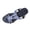 Blue, variant on Women Rhinestone Sandals T-Strap Buckle Bohemian Pearl Crystal Flat Sandals Women's Fashion Casual Summer Style Solid Color Ethnic Style Bohemian Style Elastic Back Foot Roman Rhinestone Sandals