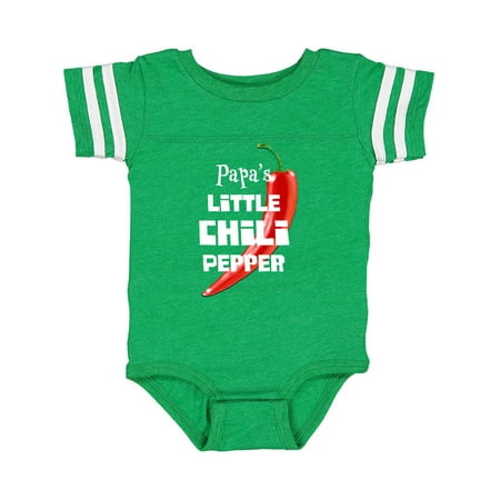 

Inktastic Papa s Little Chili Pepper Gift Baby Boy or Baby Girl Bodysuit
