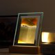 thumbnail image 3 of Cuadro de arena dinámica con luz en movimiento, paisaje natural líquido, decoración para el hogar Naranja, 3 of 8