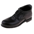 thumbnail image 1 of kusrkot 1/6 Scale Male Black Leather Shoes for 12'' Action Figure Accessory Decor Craft, 1 of 9