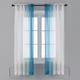 thumbnail image 5 of Cortinas transparentes Ombre - Barra semi gasa degradada de lino sintético Leyfeng Cortinas transparentes, 5 of 7