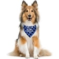 thumbnail image 2 of Soon to Be Big Brother Dog Bandana, Dog Bandana, Buffalo Plaid Pet Scarf, Pet Dog Scarf Accessories, Pet Dog Pregnancy Announcement Triangle Scarf, Dog Bandana for Small Medium Large Dogs (C42), 2 of 4