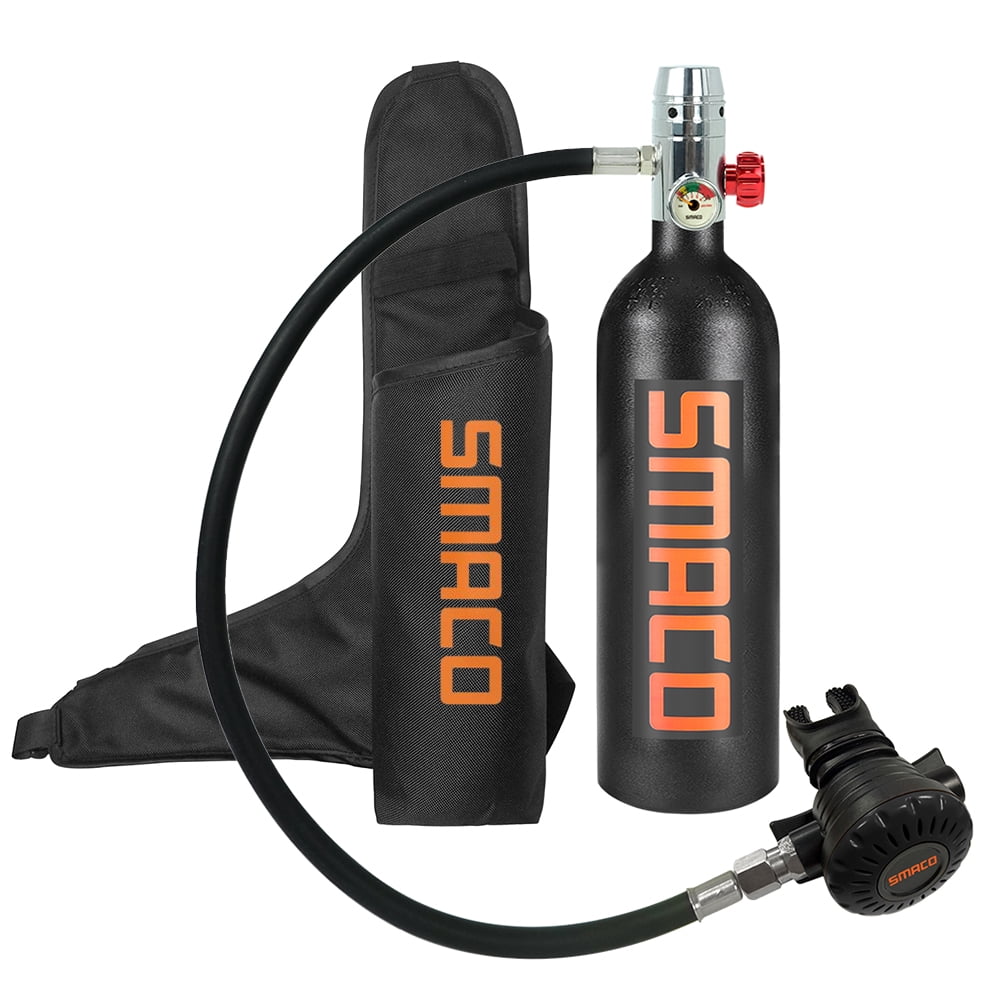 1L Oxygen Cylinder Diving Air Tank Regulator Diving Snorkeling