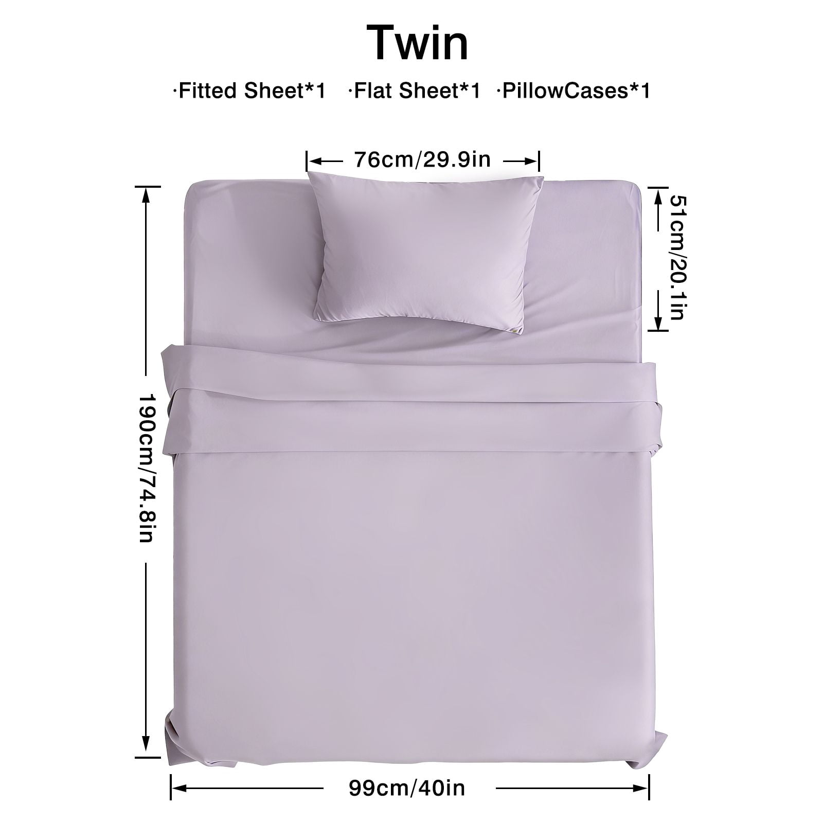 4Pcs Ultra-Soft 85g Sheet and Pillowcase Set, Soft Solid Color, Machine Washable, Suitable For All Seasons, Christmas Comfortable Bedding Set, Available For Single, Double, King, and Queen Beds