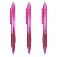 thumbnail image 1 of Uxcell 3Pcs Erasable Gel Pens, 0.5mm Retractable Fine Point Heat Erasable Marking Pen Smooth Writing Fabric Markers for Sewing Drawing Writing Planner, Rose Red Ink, 1 of 7