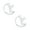 2x Left, variant on MaximalPower 1 PC Clear RIGHT Medium Replacement Earmold Earbud for Two-Way Radios