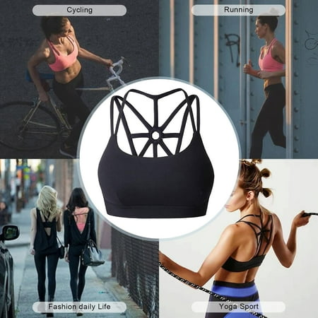 

Ykohkofe Women s Sports Bra Without Steel Ring Thickened Yoga Corset Sports Bra Top