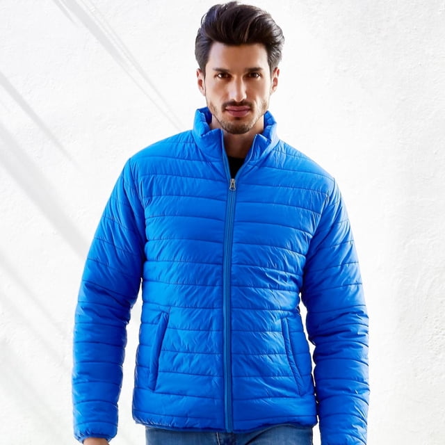 Chamarra de nylon con bolsillos interiores - Norfolk azul XL