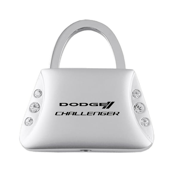 Dodge Challenger Keychain & Keyring - Purse with Bling