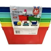 Storex XL Storage Bin, 5 Count