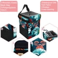 thumbnail image 2 of Monkey Car Trash Can: Foldable, with Lid, Leak-proof, Hanging Storage Bag - Trash Can for Car, 2 of 6
