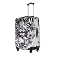 thumbnail image 2 of Balery Luggage Cover Tiger Butterfly Floral Art Print Suitcase Covers for Luggage Elastic Washable Suitcase Protector Fits 18-32 Inch Luggage-Large, 2 of 9