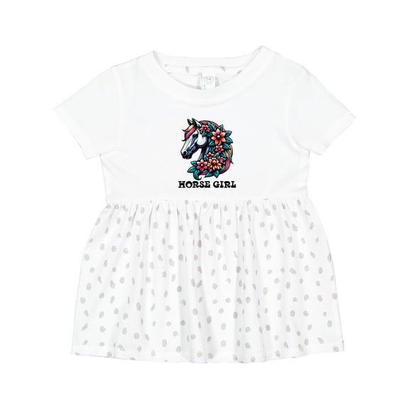 Inktastic Horse Girl Future Cowgirl Girls Baby Dress