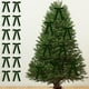 thumbnail image 4 of 12pc Velvet Christmas Tree Bow Decoration Wreath Bow Decoration, 4 of 6