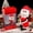 A, variant on Ohmyroo Animated Dancing Santa Claus Decoration, Electric Musical Twerking Figure With Sound And Touch Sensor, Battery Operated Holiday Toy For Living Room