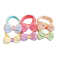 thumbnail image 3 of 6 uds. De lazos para el pelo de bebé, lazos de caballo, bandas para el pelo cómodas, gruesa para el pelo forma de arco Yuyangstore cintas para el pelo, 3 of 8
