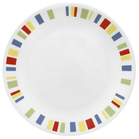 Corelle Livingware Classic Caf Red 8-1/2 Lunch Plate (Set of 8)
