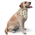 thumbnail image 2 of Disketp Hohey Bee Golden2 Dog Bandanas 1PC Triangle Adjustable Puppy Bandana Bib Handkerchief for Large Medium Girl Dogs Pets Gift, 2 of 6