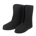 thumbnail image 1 of ColoMX 1 par de forros gruesos y cálidos para botas de hombre, desmontables, para clima frío y botas de lluvia de invierno, talla 45., 1 of 8