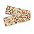 thumbnail image 7 of Yayeee Table Runner 90 inches Long Home Kitchen Dinning Party Decoration, Beige Retro Leaves, 7 of 7