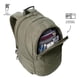 thumbnail image 5 of Totto Mochila Ergonómica Extra Grande Porta Laptop 15.4 Repelente A Líquidos| Escuela - Oficina - Vi cafe G, 5 of 6