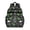 Black Cartoon Dinosaurs Rawr Pattern, variant on Dinosaur and Silhouette Off White Pattern Cute School Backpack Bag for School with Padded Back and Adjustable Shoulder Straps 15.25"x11.5"x5.25"