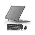 thumbnail image 1 of MacBook Air 15 Pouces Étui 2023 Sortie A2941 Puce M2 avec Écran Retina Liquide Touch ID, Coque Rigide Robuste Double Couche avec Support Pliant et Couverture de Clavier, Adaptateur Type C, 1 of 7