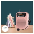 thumbnail image 4 of 15W Mini Loudspeaker Wireless Audio Recording Microphone Guide Speaker Teaching Voice Amplifier For Teacher Instructon, 4 of 5