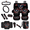 Patriotic Eagle, variant on HUIACONG Car Seat Cover Set, with Car Safety Strap Pad Car Center Console Cushion Car Cup Holder Liners, 14 Pack Blue Camo Tree Pattern