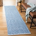 thumbnail image 2 of SAFAVIEH Nantucket Noelle Geometric Chevron Area Rug, Blue, 3' x 5', 2 of 8