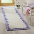 SAFAVIEH Kids SFK357A Handmade Ivory / Lavender Rug - Walmart.com