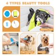 thumbnail image 4 of Cuencos elevados para perros Enayplon de metal regulables en altura con 2 cuencos, 4 of 9