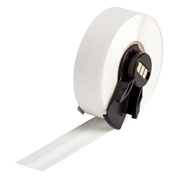 Brady Label,1/4 in W,Indoor,White M6C-250-489